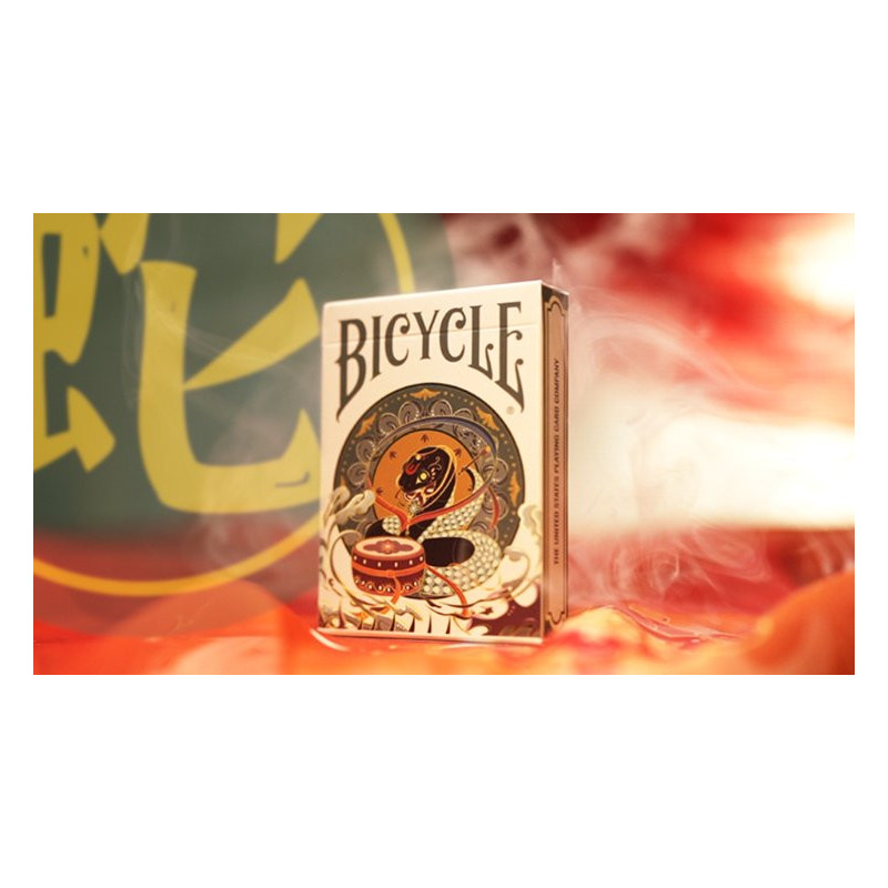 Serpent – Bicycle Chinese Zodiac Playing Cards, année du Serpent