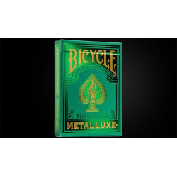 Bicycle Metalluxe Green - Technologie de métal liquide sur carte