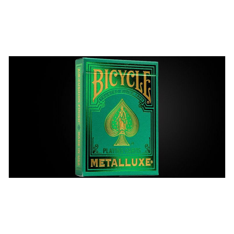 Bicycle Metalluxe Green - Technologie de métal liquide sur carte