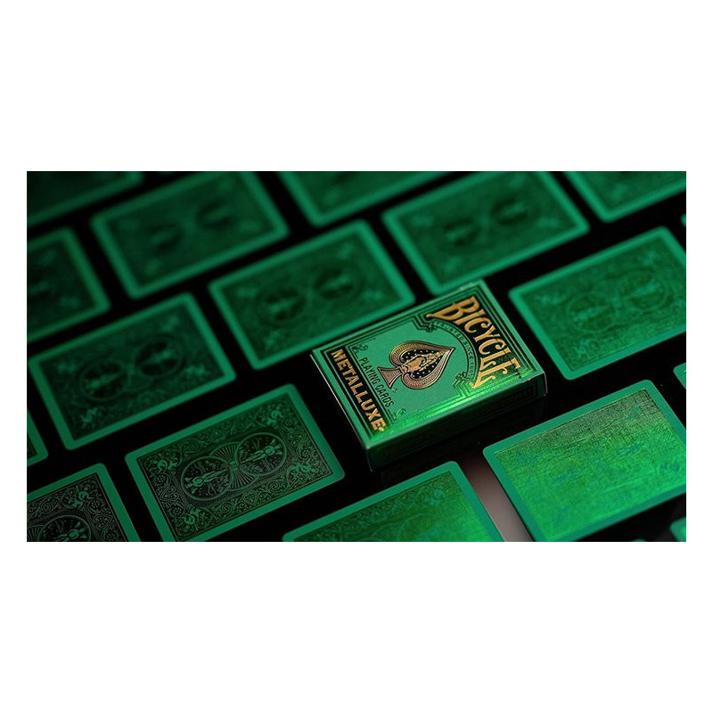 Étui brillant avec marquage à chaud Metalluxe Green