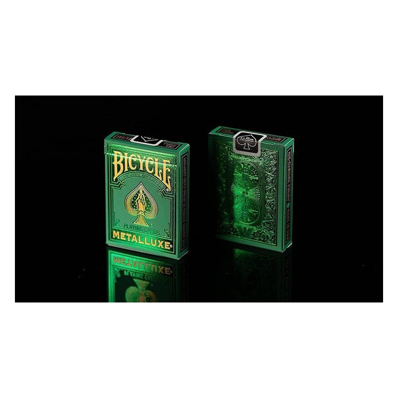 Bicycle Metalluxe Green Playing Cards - Premium