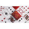 Bicycle Metalluxe Red Playing Cards by US Playing Card Co., édition premium