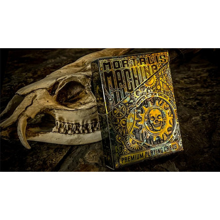 Cartes Mortalis Machina Edition Cobalt, jeu au design mécanique sombre