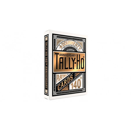 Cartes Tally Ho 140ème Anniversaire Metaluxe, édition commémorative
