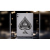 Cartes James Bond Silver Edition par theory11, dos avec motifs de gadgets