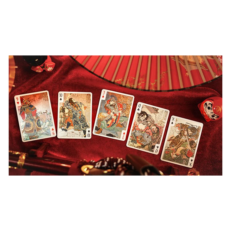 Dos de cartes artistique Kuniyoshi par 52 MUSÉE