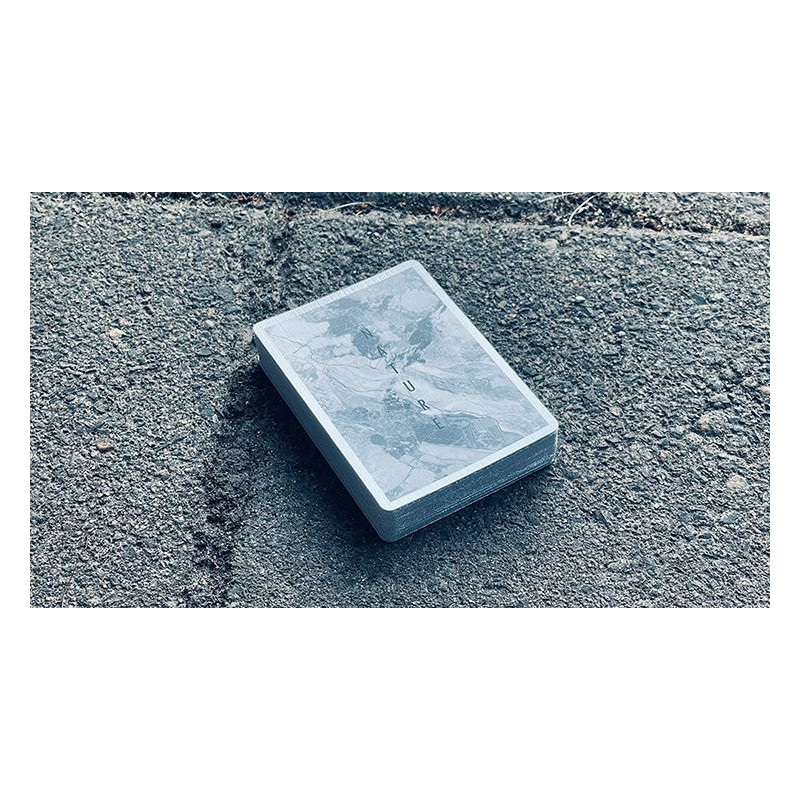 As de Pique et Jokers stylisés Marble Edition