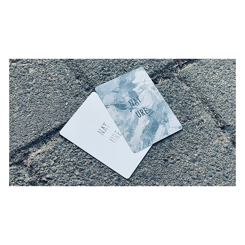 Marble Playing Cards - Élégance minérale