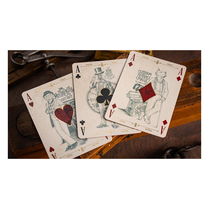 Dos de cartes Ivory Edition au style classique