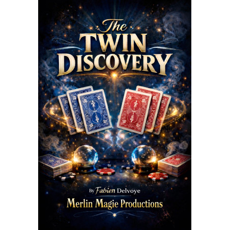 the Twin Discovery Merlin magie production, routine de cartes par Merlin Magie