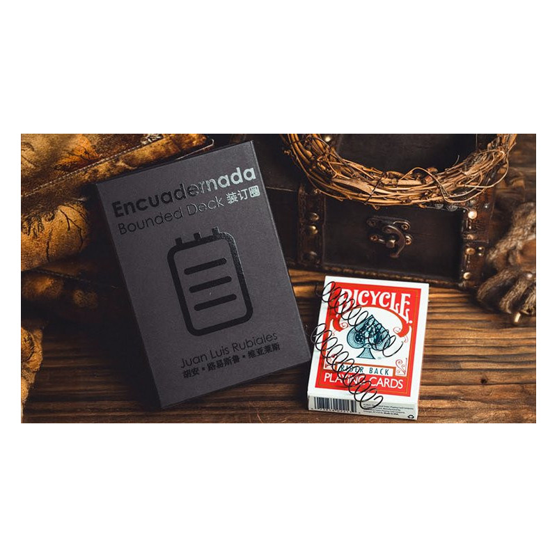 The Bound Deck by Juan Luis Rubiales and Bacon Magic, jeu scellé par ficelle