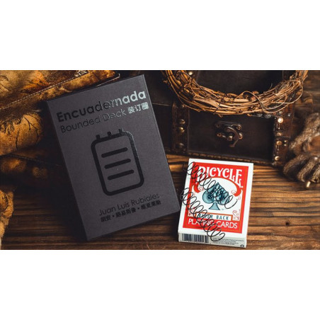 The Bound Deck by Juan Luis Rubiales and Bacon Magic, jeu scellé par ficelle
