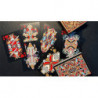 Sacred Legends Black Edition Playing Cards by HypieLab, figures sombres