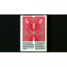 Mini Bicycle Cards Red, comparaison avec une carte standard
