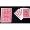Mini Bicycle Cards Red, jeu miniature pour magiciens