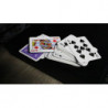 Mini Bicycle Cards Purple, édition miniature violette