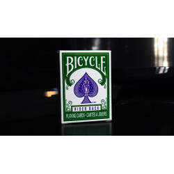 Mini Bicycle Cards (Green) - Format voyage vert