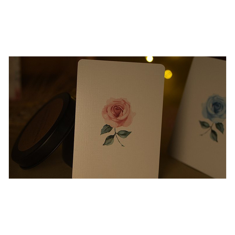 Faces de cartes personnalisées sur le thème floral