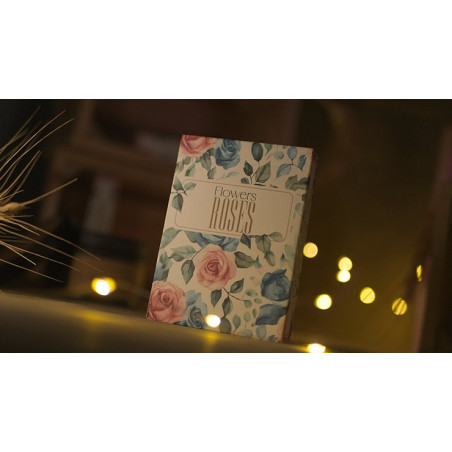 Flower Deck Gilded Roses Playing Cards, édition à tranches dorées