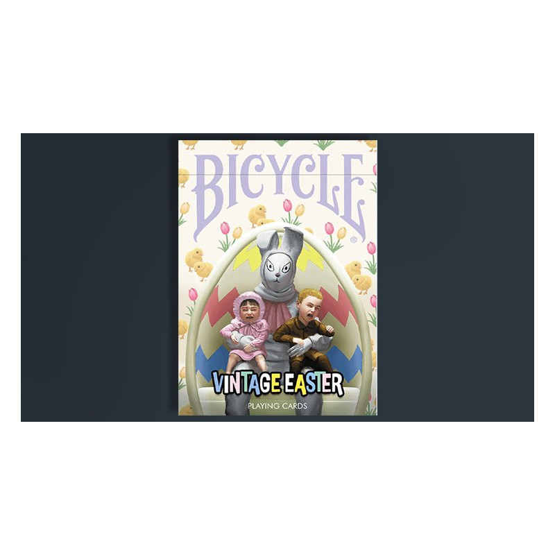 Bicycle Vintage Easter - Jeu de cartes thématique Pâques
