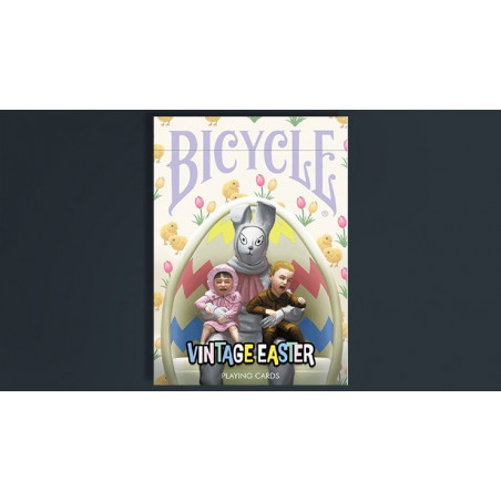 Bicycle Vintage Easter Playing Cards by Collectable Playing Cards, thème Pâques