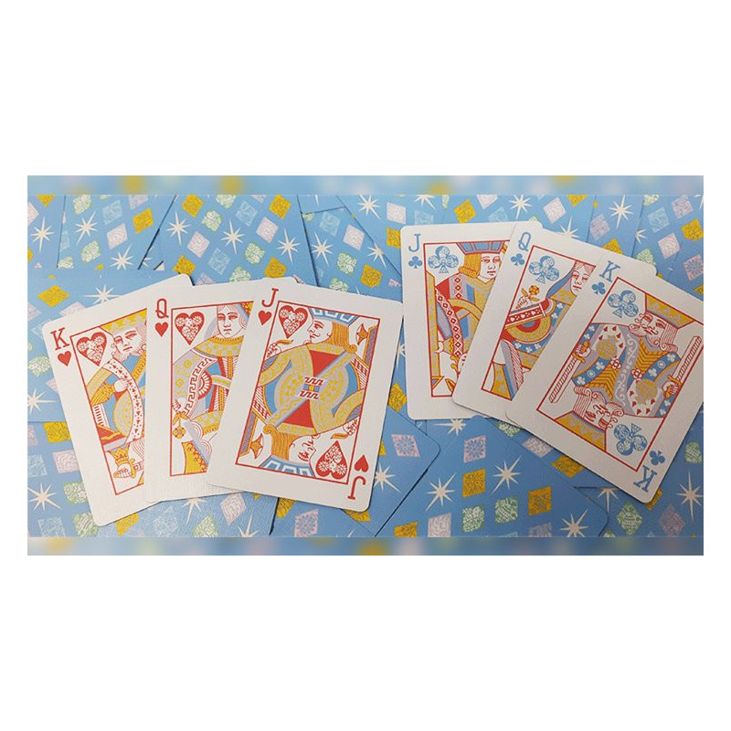 Étui coloré Bicycle Vintage Easter par Collectable Playing Cards