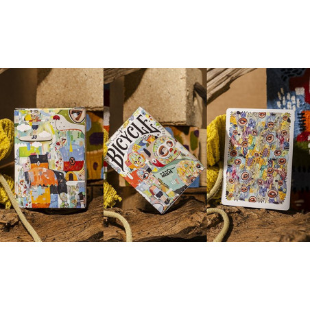 Bicycle Reen Barrera Our Daily Dread Playing Cards, jeu illustré par Reen Barrera