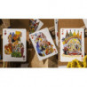 Bicycle Reen Barrera Our Daily Dread Playing Cards, dos illustré du jeu