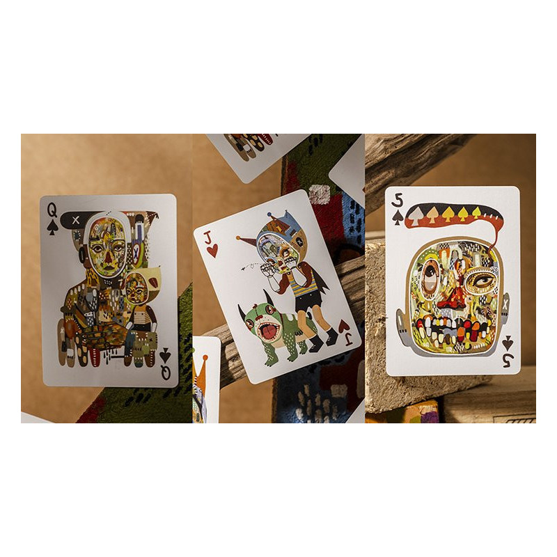 Dos de cartes graphique Muscle Land Edition