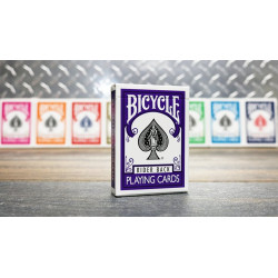 Bicycle Purple Playing Cards - Standard Rider Back Violet