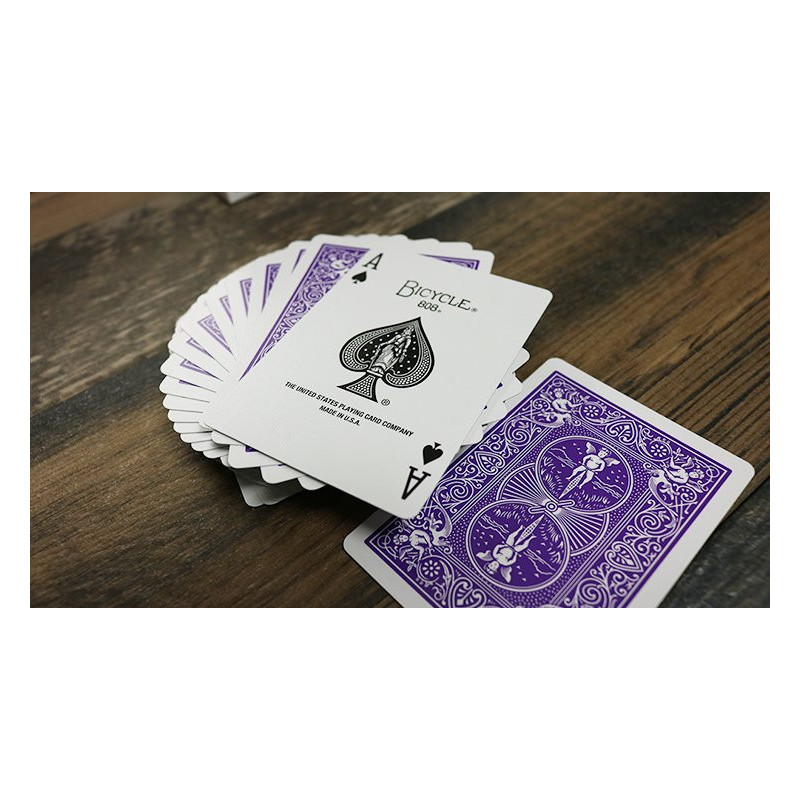 Dos de cartes Bicycle violet intense