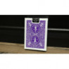 Bicycle Purple Playing Cards by US Playing Card Co, qualité USPC