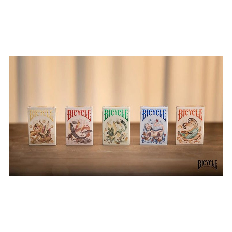 Bicycle Mascot White Marsh Playing Cards