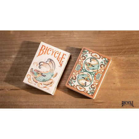 Bicycle Mascot Legendary Turtle Playing Cards, design tortue légendaire