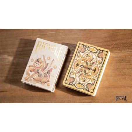 Bicycle Mascot Brave Troops Playing Cards, thème guerrier mythologique