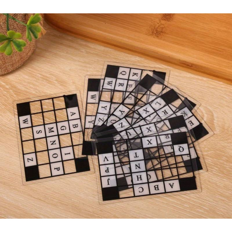 Tour de magie avec alphabet et révélation de lettre