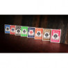 Bicycle Fuchsia Playing Cards by US Playing Card Co, qualité professionnelle