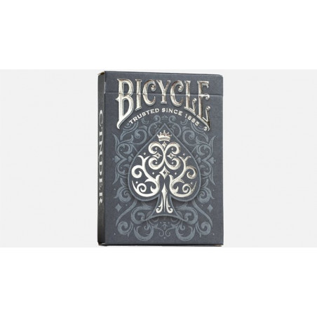 Bicycle Cinder Playing Cards by US Playing Card, design braises et cendre