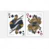 Bicycle Cinder Playing Cards by US Playing Card, dos aux reflets de braises
