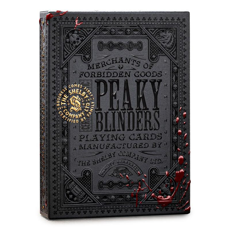 Peaky Blinders Playing Cards, étui inspiré de l’univers Shelby