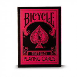 Dos de cartes Bicycle Reverse Pink & Black