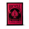 Bicycle - Reverse Pink & Black, dos de cartes au design inversé