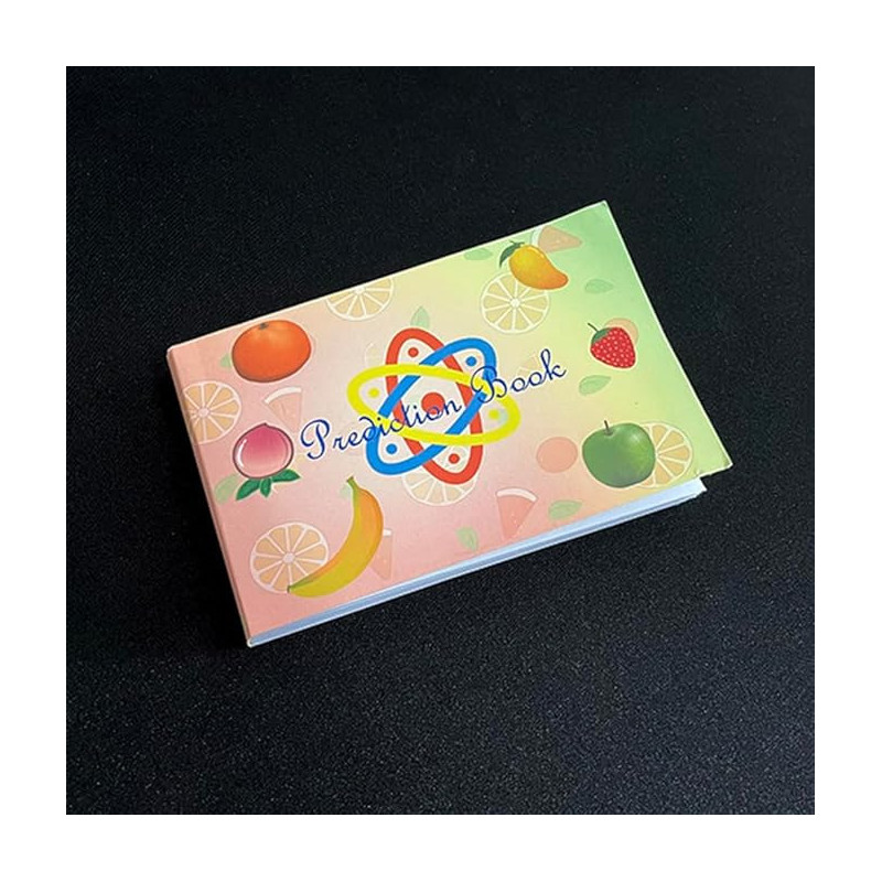 Prediction Book 3.0 Fruit, livre de prédiction pour mentalisme
