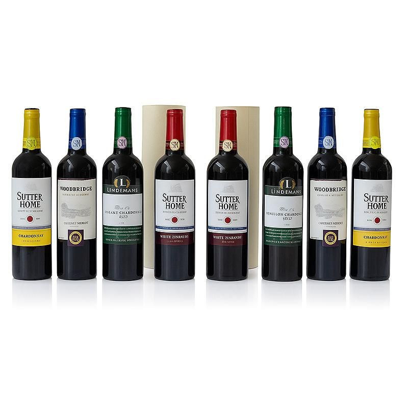 Multiplying Bottles Colorful 8 bottles by Tora Magic, set de bouteilles colorées