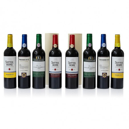 Multiplying Bottles Colorful 8 bottles by Tora Magic, set de bouteilles colorées