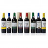 Multiplying Bottles Colorful 8 bottles by Tora Magic, set de bouteilles colorées