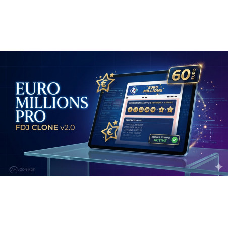 euro million prediction, visuel du mode Euro Millions Pro pour QRP