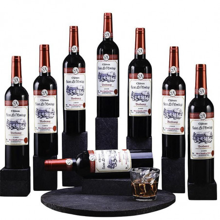 Shiraz Wine Bottles by Tora Magic, set de bouteilles pour magie de scène