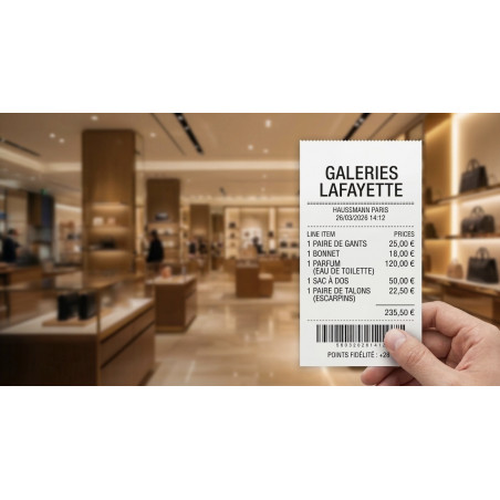 Extension Galeries Lafayette Mode QRP by Marc Celiandre, visuel de l’extension