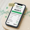 Extension Uber eats QRP Marc Céliandre, visuel de l’extension pour routine QRP